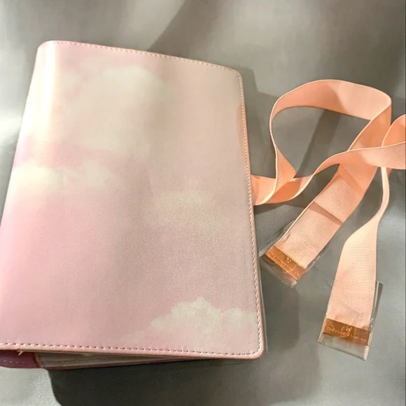 Pink Room Co B6 Planner Kawaii Pastel Luxury Strings Rings - Picture 1 of 5